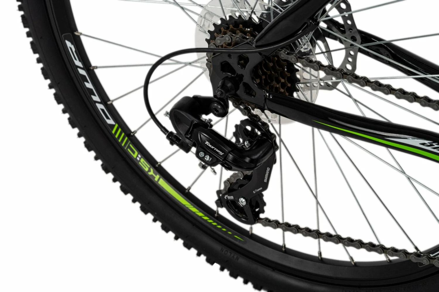 Am billigsten 🛒 KS Cycling Mountainbike HARDTAIL 26'' SHARP - schwarz-grün - 46 cm Rahmenhöhe 😉 6 Am billigsten 🛒 KS Cycling Mountainbike HARDTAIL 26'' SHARP - schwarz-grün - 46 cm Rahmenhöhe 😉 – Bild 4