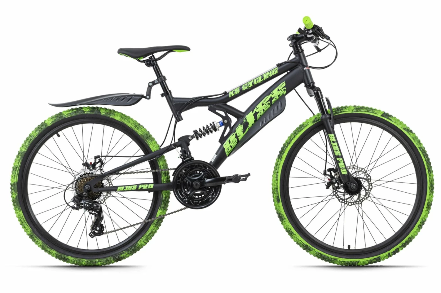 Besorgen ⭐ KS Cycling Kinder-Mountainbike FULLY 24'' BLISS PRO - schwarz-grün - 38 cm Rahmenhöhe ⭐ 3 Besorgen ⭐ KS Cycling Kinder-Mountainbike FULLY 24'' BLISS PRO - schwarz-grün - 38 cm Rahmenhöhe ⭐