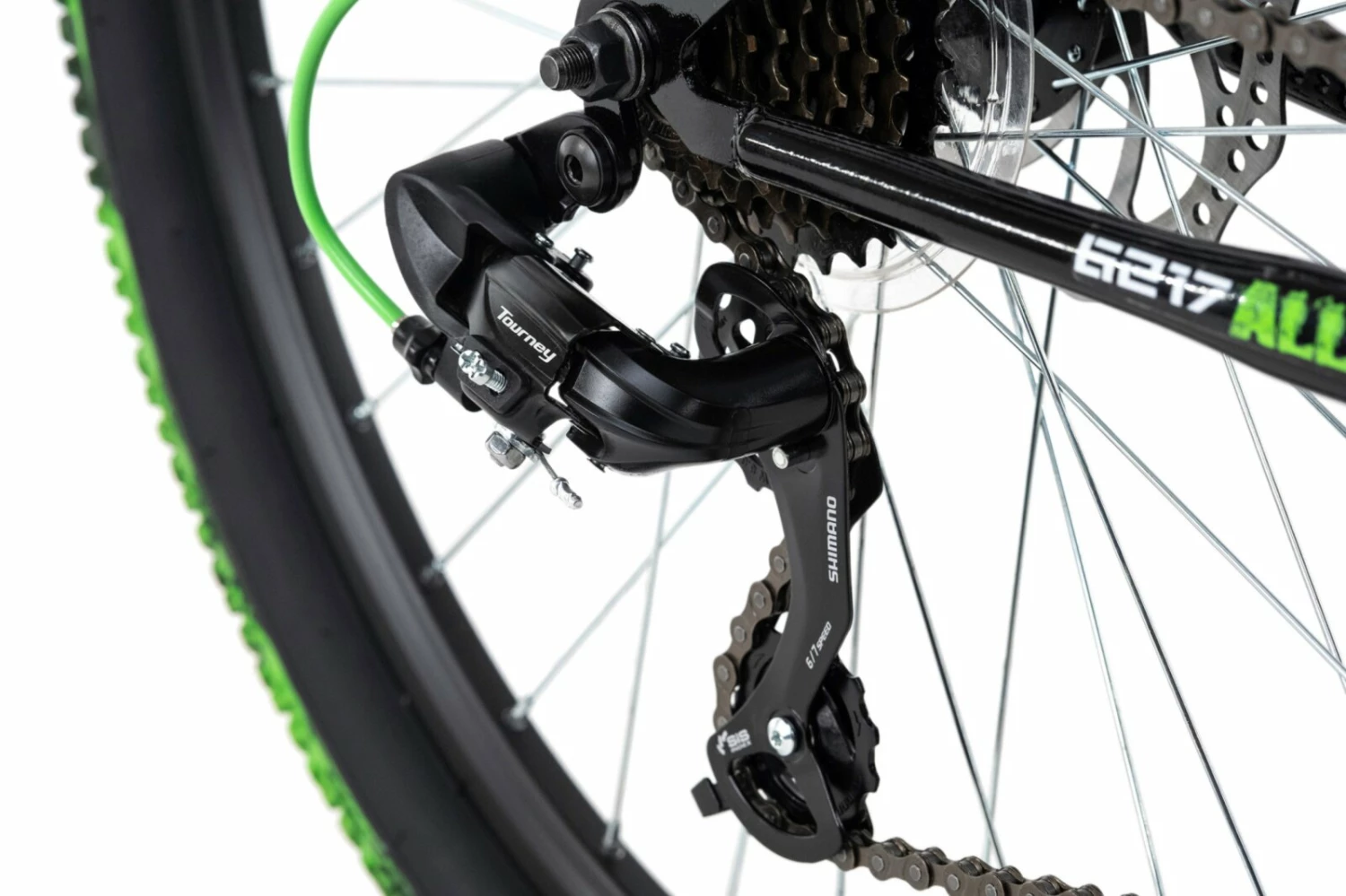 Bester Verkauf 🛒 KS Cycling Mountainbike FULLY 26'' CRUSHER - schwarz-grün - 44 cm Rahmenhöhe 👍 5 Bester Verkauf 🛒 KS Cycling Mountainbike FULLY 26'' CRUSHER - schwarz-grün - 44 cm Rahmenhöhe 👍 – Bild 3