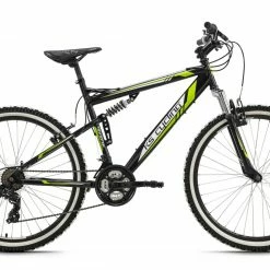 Bestpreis 🌟 KS Cycling Mountainbike FULLY 26'' SCRAWLER - schwarz - 51 cm Rahmenhöhe ⭐