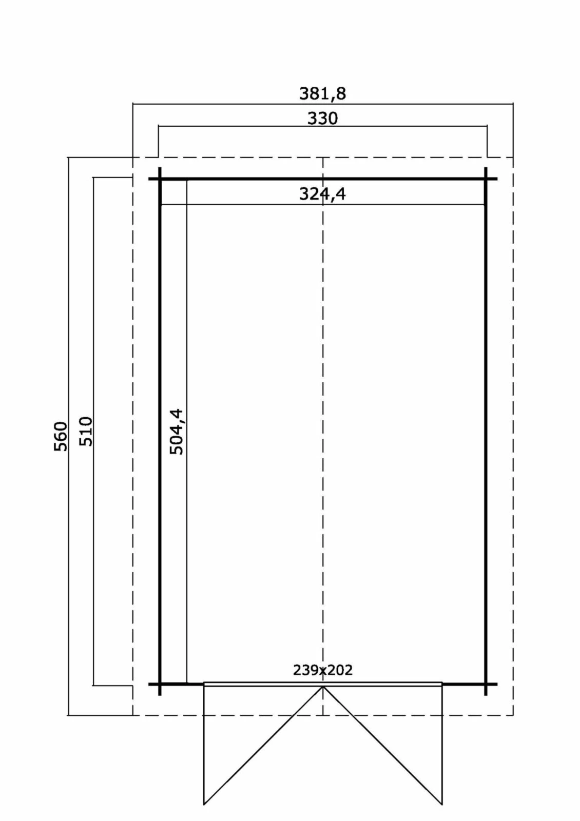 Bestpreis 🔥 Gartenhaus MAURITIUS 28 - carbongrau - Fichte massiv - 330x510 cm 🎁 6 Bestpreis 🔥 Gartenhaus MAURITIUS 28 - carbongrau - Fichte massiv - 330x510 cm 🎁 – Bild 4