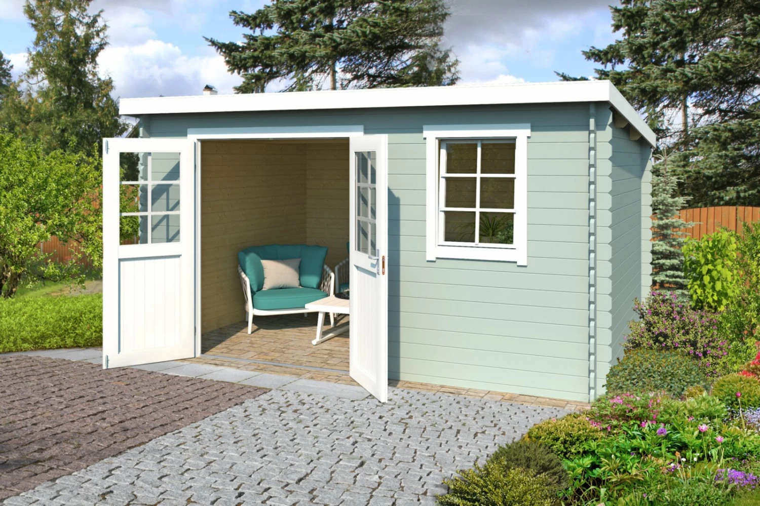 Beste Bewertungen von 🌟 Gartenhaus AMIRA - gletschergrün - Fichte massiv - 380x275 cm 🤩 3 Beste Bewertungen von 🌟 Gartenhaus AMIRA - gletschergrün - Fichte massiv - 380x275 cm 🤩