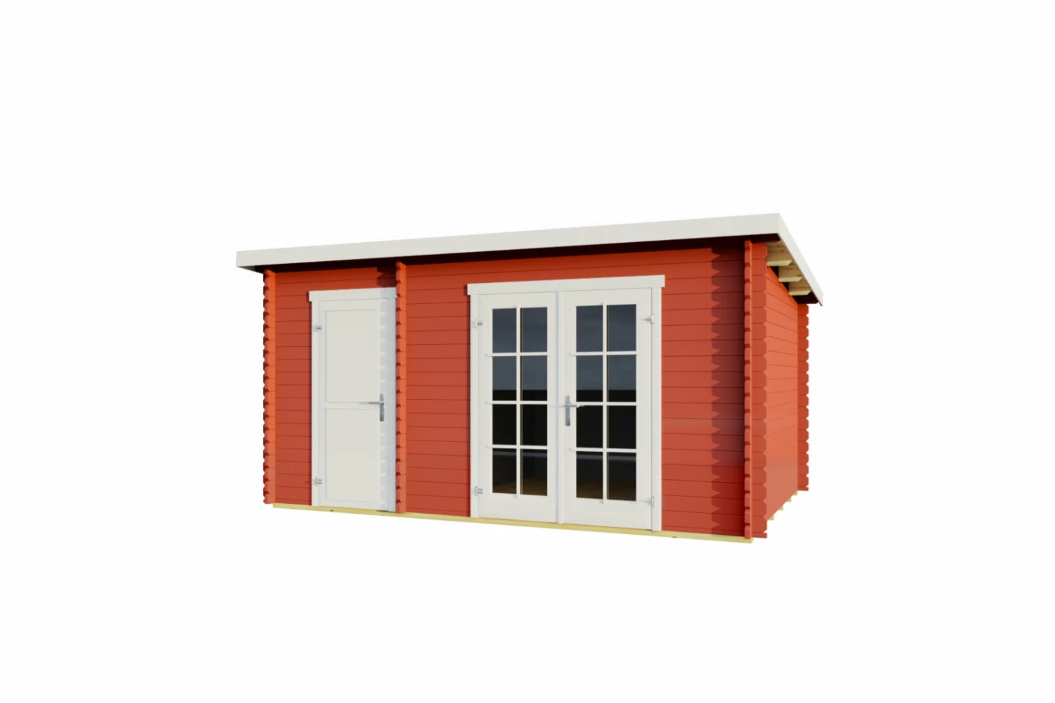 Blitzangebot 🔥 Gartenhaus BELMONT 1 - schwedenrot - Fichte massiv - 380x250 cm 😉 4 Blitzangebot 🔥 Gartenhaus BELMONT 1 - schwedenrot - Fichte massiv - 380x250 cm 😉 – Bild 2