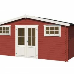 Schlussverkauf ❤️ Gartenhaus BOSTON - schwedenrot - Fichte massiv - 480x292 cm 🎁 7 Schlussverkauf ❤️ Gartenhaus BOSTON - schwedenrot - Fichte massiv - 480x292 cm 🎁 -Angebote Garten Store 9005054800 02 1600Wx1600H