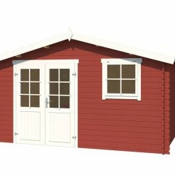 Großhandel ⌛ Gartenhaus EBRO C - schwedenrot - Fichte massiv - 390x390 cm 😀 7 Großhandel ⌛ Gartenhaus EBRO C - schwedenrot - Fichte massiv - 390x390 cm 😀 -Angebote Garten Store 9005056000 02 1600Wx1600H