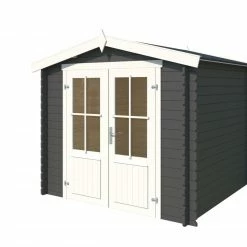 Bestes Angebot ✨ Gartenhaus LOS ANGELES - carbongrau - Fichte massiv - 230x180 cm 👍 7 Bestes Angebot ✨ Gartenhaus LOS ANGELES - carbongrau - Fichte massiv - 230x180 cm 👍 -Angebote Garten Store 9005058500 02 1600Wx1600H