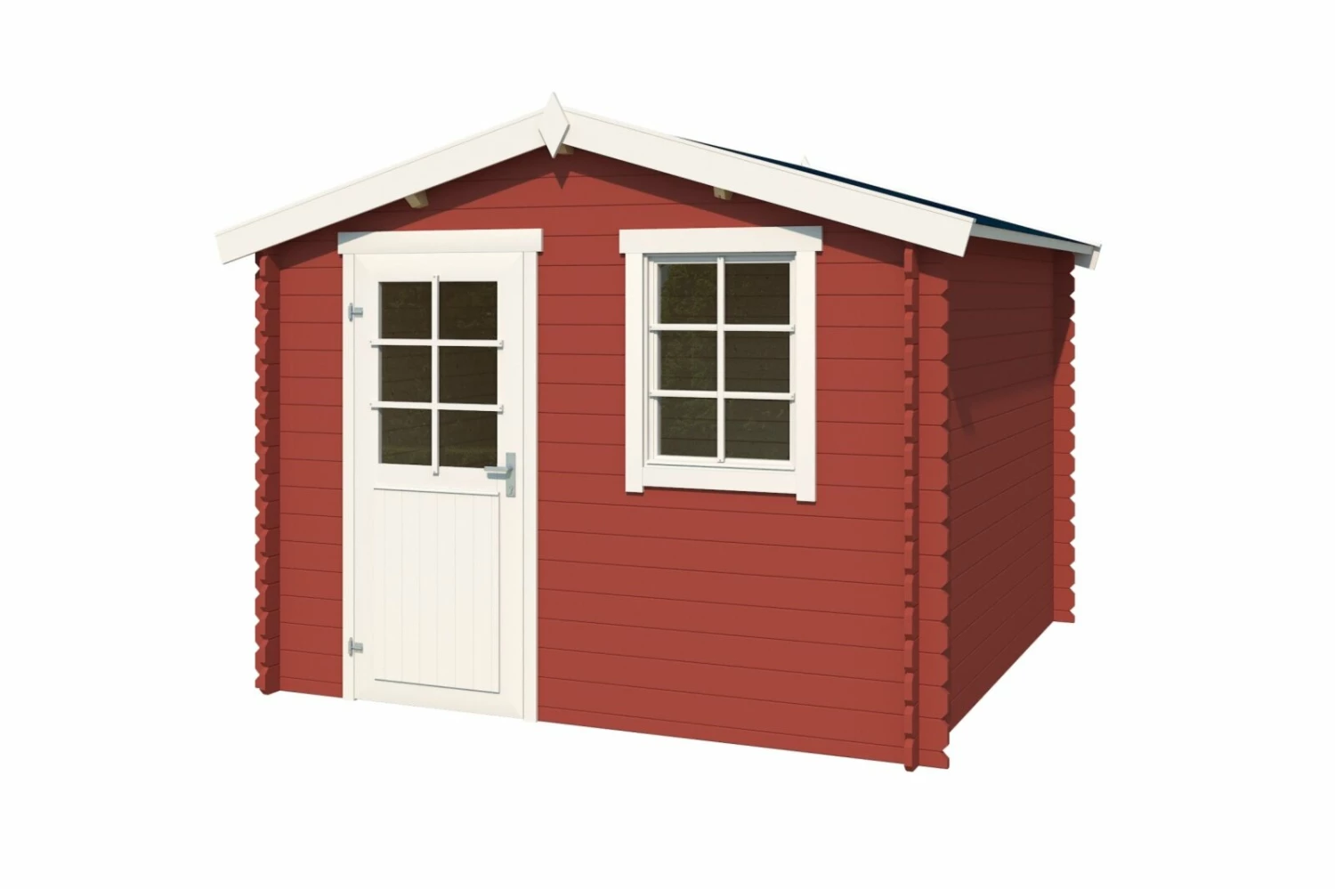 Aktion 👍 Gartenhaus NINA - schwedenrot - Fichte massiv - 275x175 cm 🎉 4 Aktion 👍 Gartenhaus NINA - schwedenrot - Fichte massiv - 275x175 cm 🎉 – Bild 2