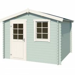 Rabatt 🎉 Gartenhaus NINA - gletschergrün - Fichte massiv - 275x230 cm ⌛ 7 Rabatt 🎉 Gartenhaus NINA - gletschergrün - Fichte massiv - 275x230 cm ⌛ -Angebote Garten Store 9005060600 02 1600Wx1600H