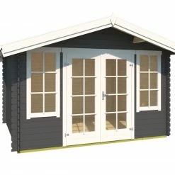 Budget 🔥 Gartenhaus ROBIN - carbongrau - Fichte massiv - 330x280 cm 🤩 7 Budget 🔥 Gartenhaus ROBIN - carbongrau - Fichte massiv - 330x280 cm 🤩 -Angebote Garten Store 9005061700 02 1600Wx1600H