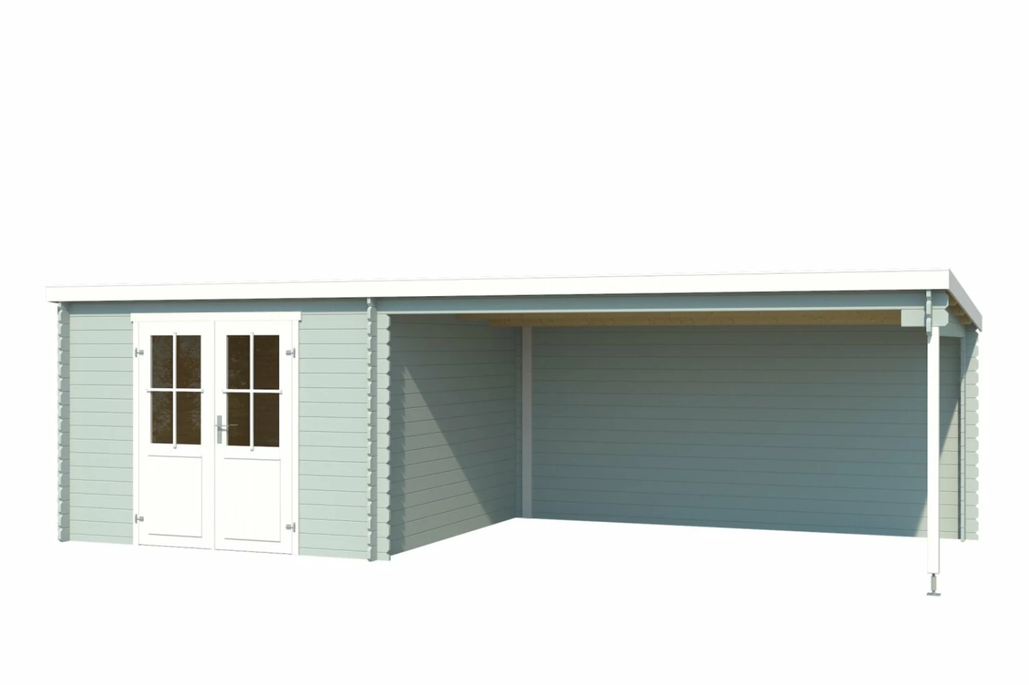 Besorgen ❤️ Gartenhaus ST LOUIS - gletschergrün - Fichte massiv - 701x292 cm 🥰 4 Besorgen ❤️ Gartenhaus ST LOUIS - gletschergrün - Fichte massiv - 701x292 cm 🥰 – Bild 2