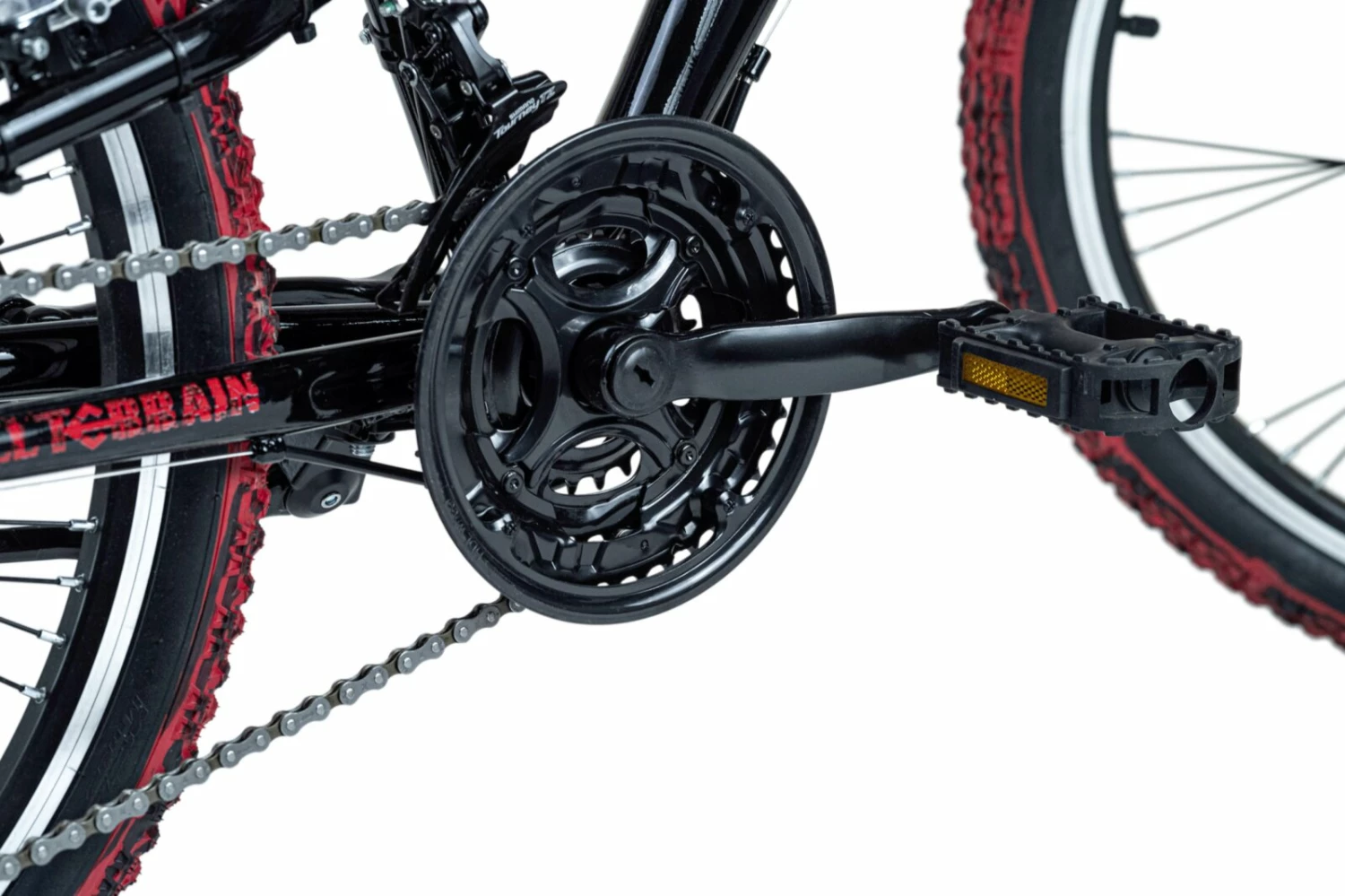 Coupon 🥰 KS Cycling Mountainbike FULLY 24'' CRUSHER - schwarz-rot - 36 cm Rahmenhöhe ❤️ 4 Coupon 🥰 KS Cycling Mountainbike FULLY 24'' CRUSHER - schwarz-rot - 36 cm Rahmenhöhe ❤️ – Bild 2