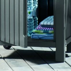 Schlussverkauf 🛒 Grill-Beistelltisch - graphit - Holzoptik 😉 11 Schlussverkauf 🛒 Grill-Beistelltisch - graphit - Holzoptik 😉 -Angebote Garten Store 9005067400 04 1600Wx1600H