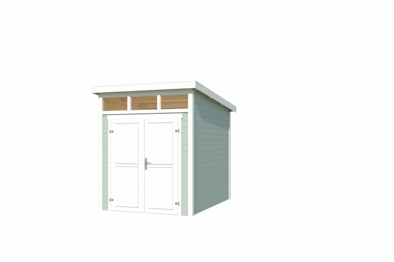 Bester Verkauf 😉 Gartenhaus KIBO 2 - gletschergrün - Fichte massiv - 200x250 cm 🎁 4 Bester Verkauf 😉 Gartenhaus KIBO 2 - gletschergrün - Fichte massiv - 200x250 cm 🎁 – Bild 2