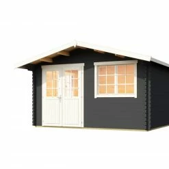 Besorgen 👏 Gartenhaus NORDERNEY 3 - carbongrau - Fichte masiv - 390x390 cm 🤩 6 Besorgen 👏 Gartenhaus NORDERNEY 3 - carbongrau - Fichte masiv - 390x390 cm 🤩 -Angebote Garten Store 9005114400 02 1600Wx1600H