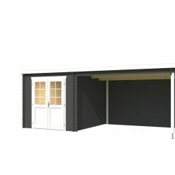 Brandneu 😉 Gartenhaus SAINT PAUL - carbongrau - Fichte massiv - 275x570 cm 😉 6 Brandneu 😉 Gartenhaus SAINT PAUL - carbongrau - Fichte massiv - 275x570 cm 😉 -Angebote Garten Store 9005116400 02 1600Wx1600H