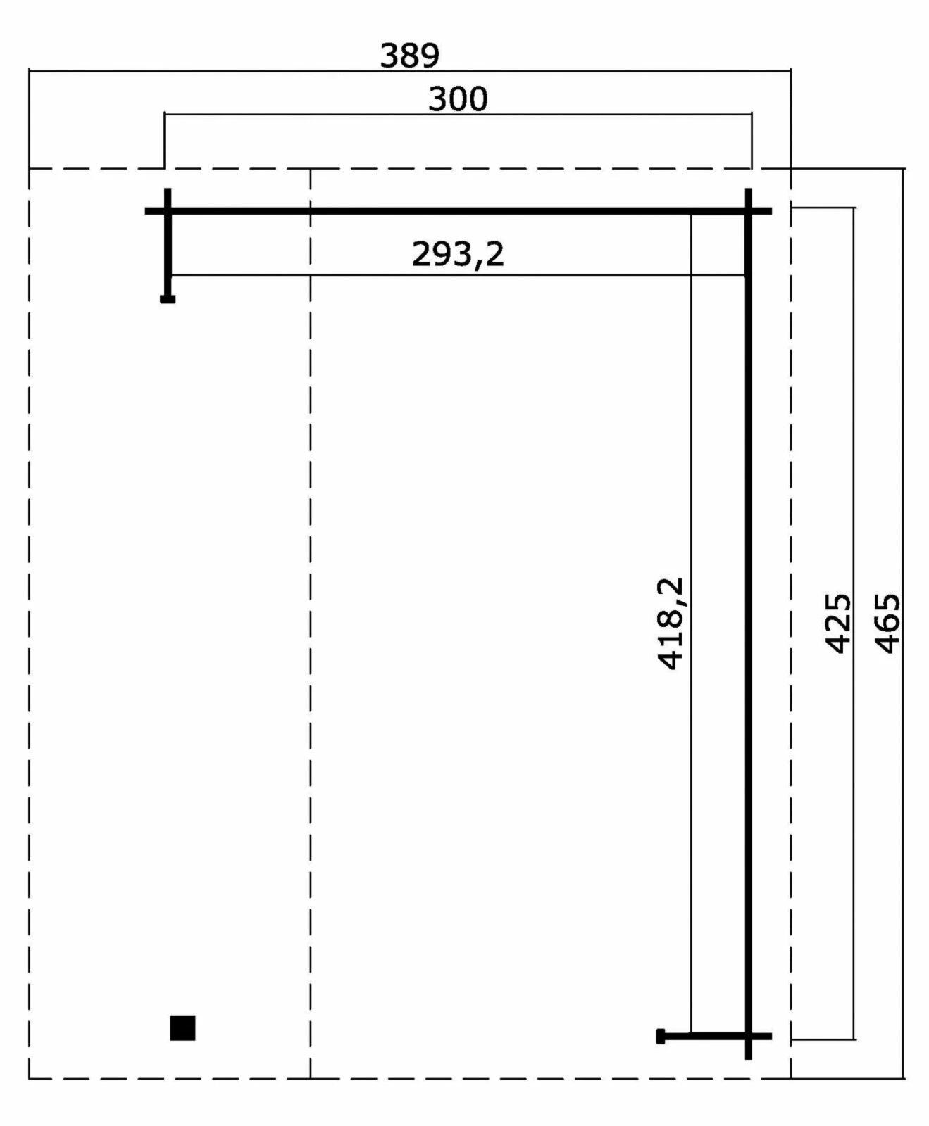Rabatt 🔔 Unterstand SAN DIEGO - schwedenrot - Fichte massiv - 425x300 cm 💯 5 Rabatt 🔔 Unterstand SAN DIEGO - schwedenrot - Fichte massiv - 425x300 cm 💯 – Bild 3