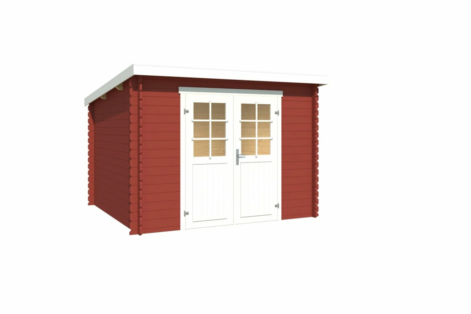 Aktion 🎁 Gartenhaus SAN JOSE 275 - schwedenrot - Fichte massiv - 275x275 cm 💯 4 Aktion 🎁 Gartenhaus SAN JOSE 275 - schwedenrot - Fichte massiv - 275x275 cm 💯 – Bild 2