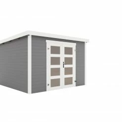 Bestes Angebot 🥰 Gartenhaus ZAMBEZI 7 - lichtgrau - Fichte massiv - 300x300 cm 😀 6 Bestes Angebot 🥰 Gartenhaus ZAMBEZI 7 - lichtgrau - Fichte massiv - 300x300 cm 😀 -Angebote Garten Store 9005125200 02 1600Wx1600H