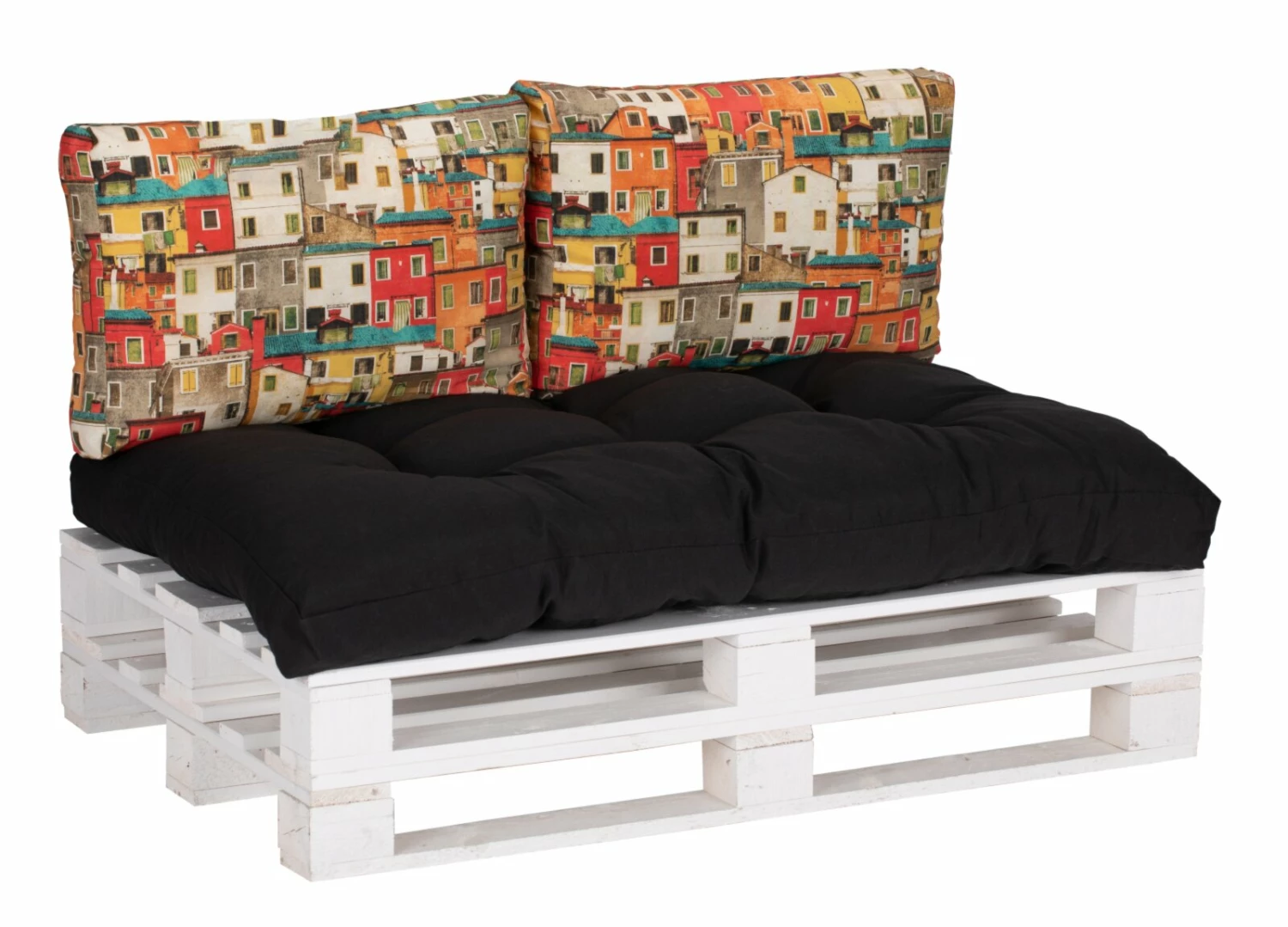 Auslauf 🔥 3-teiliges Paletten-Kissen-Set - anthrazit - Sardinien 😀 3 Auslauf 🔥 3-teiliges Paletten-Kissen-Set - anthrazit - Sardinien 😀