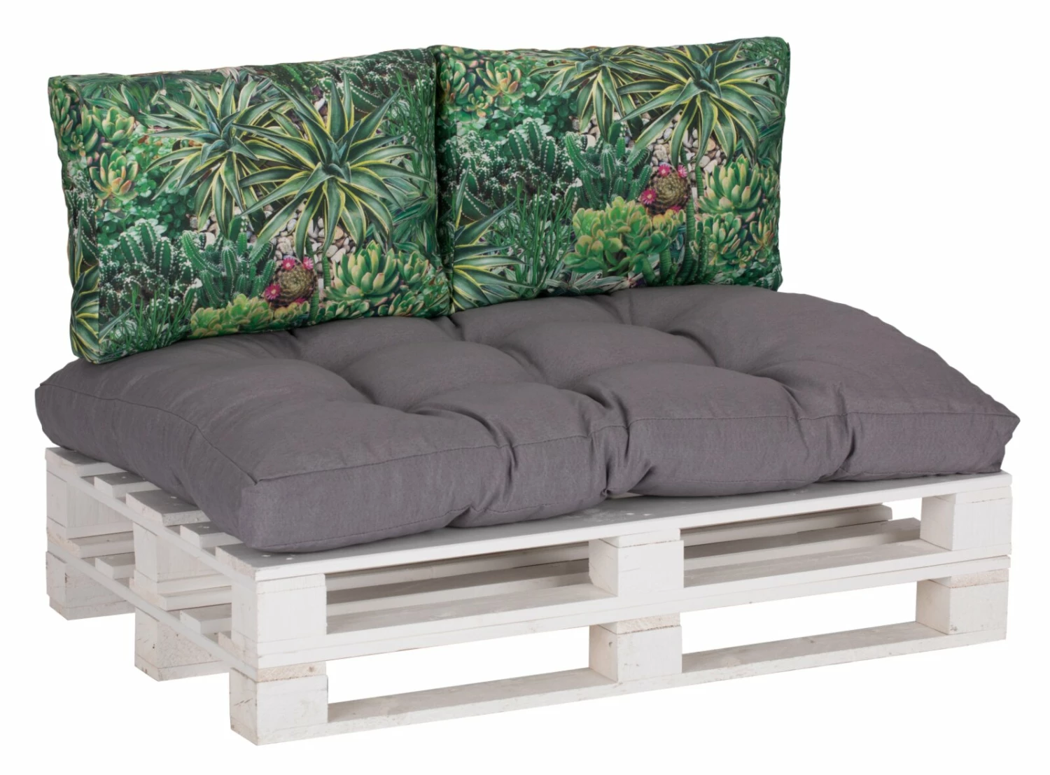 Beste Bewertungen von 😀 3-teiliges Paletten-Kissen-Set - grau - Kaktus 👏 3 Beste Bewertungen von 😀 3-teiliges Paletten-Kissen-Set - grau - Kaktus 👏