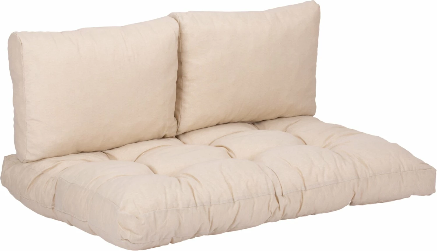 Billig 🌟 3-teiliges Paletten-Kissen-Set - beige 👍 3 Billig 🌟 3-teiliges Paletten-Kissen-Set - beige 👍