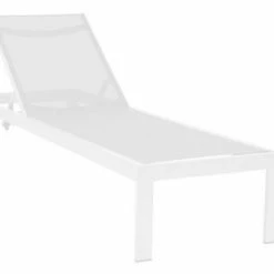 Schlussverkauf ⌛ Sonnenliege - snow - mit Rollen 🎁