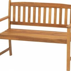 Großhandel ⌛ Gartenbank - teakfarben - Akazie massiv - 110 cm ⌛