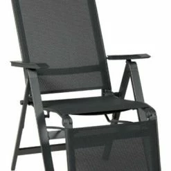 Rabatt 👏 Gartensessel - anthrazit-carbon - mit Fußteil 👏