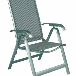 Budget 🔥 Gartenstuhl - platin-grigio - 7 Sitzpositionen ✔️