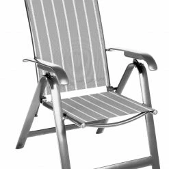 Bester Verkauf 👍 Gartenstuhl - platin-denver - 7 Sitzpositionen 🎉