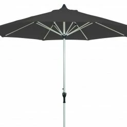 Budget ⭐ Marktschirm - anthrazit - Ø 270 cm 🌟