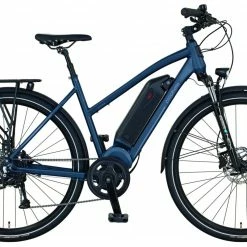 Rabatt ✨ PROPHETE ENTDECKER Damen Trekking E-Bike 28'' - blau - Rahmenhöhe 50 cm ❤️