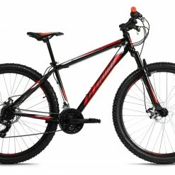 Billig 🛒 KS Cycling Mountainbike HARDTAIL 29'' SHARP - schwarz-rot - 46 cm Rahmenhöhe 🎁