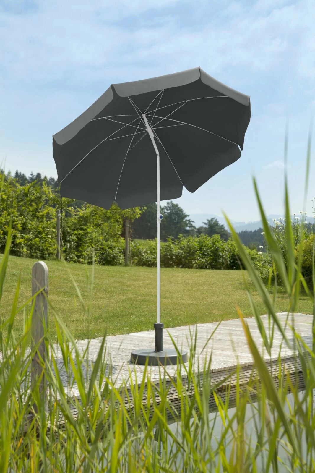 Bestes Angebot 🎁 Sonnenschirm IBIZA - anthrazit - Ø 200 cm ❤️ 4 Bestes Angebot 🎁 Sonnenschirm IBIZA - anthrazit - Ø 200 cm ❤️ – Bild 2