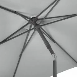 Rabatt 🔥 Sonnenschirm SEVILLA - silbergrau - rund - Ø 270 cm 🔔 8 Rabatt 🔥 Sonnenschirm SEVILLA - silbergrau - rund - Ø 270 cm 🔔 -Angebote Garten Store 9005219000 03 1600Wx1600H