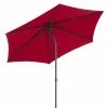 Bester Verkauf 😀 Sonnenschirm SEVILLA - rot - rund - Ø 270 cm ⌛