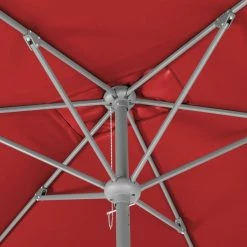 Auslauf 🛒 Sonnenschirm PORTO - rot - rechteckig - 300x200 cm 🔔 -Angebote Garten Store 9005219800 03 1600Wx1600H