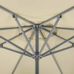 Schlussverkauf 🔥 Sonnenschirm ROOFTOP - natur - rund - Ø 350 cm 🔔 -Angebote Garten Store 9005219900 03 1600Wx1600H