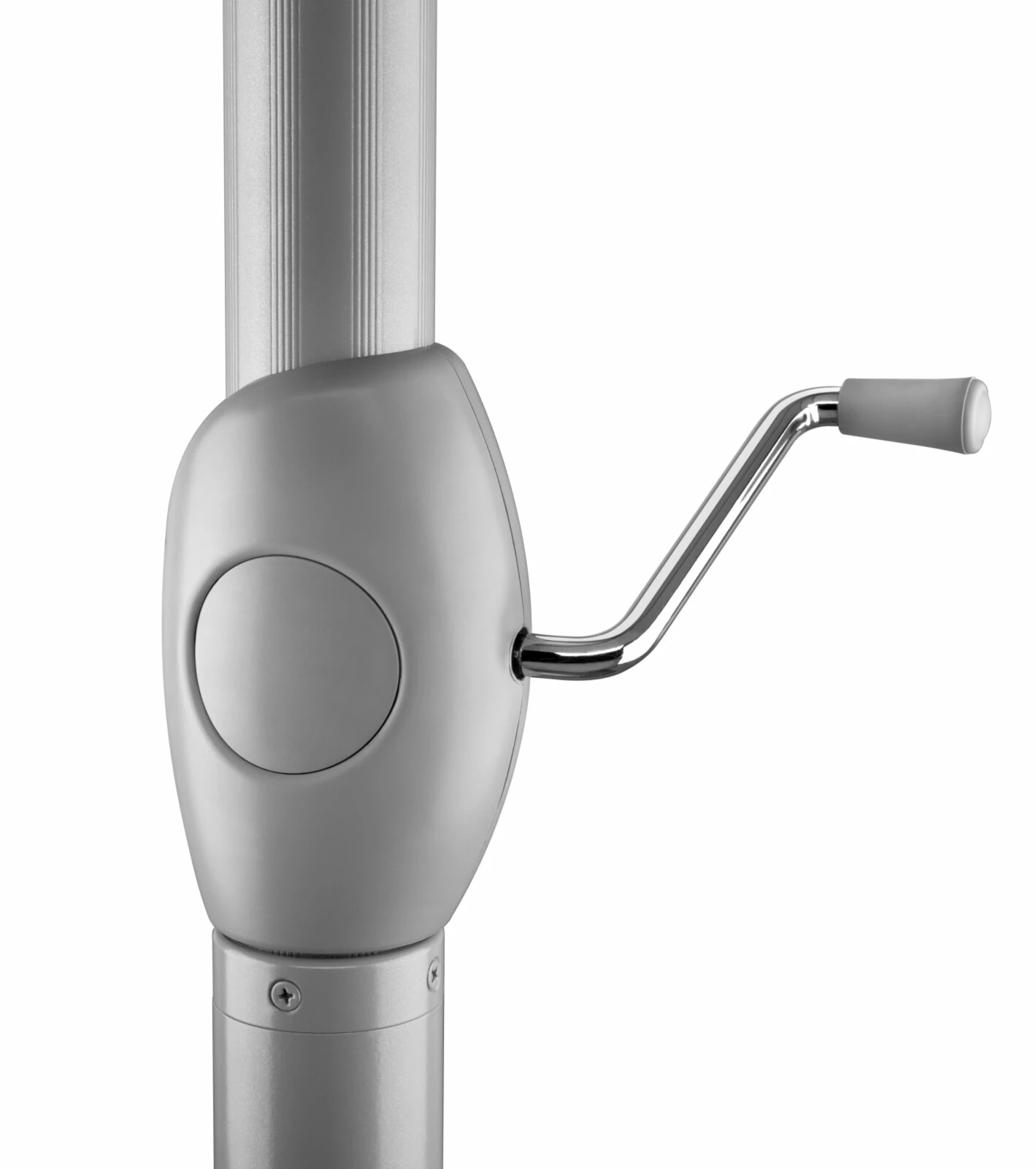 Bester Verkauf 😀 Sonnenschirm ROOFTOP - silbergrau - rund - Ø 350 cm ✨ 6 Bester Verkauf 😀 Sonnenschirm ROOFTOP - silbergrau - rund - Ø 350 cm ✨ – Bild 4