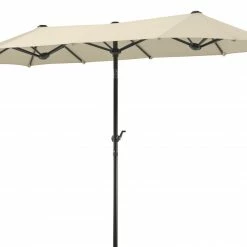 Top 10 🎁 Sonnenschirm SALERNO - natur - rund - 300x150 cm 🌟