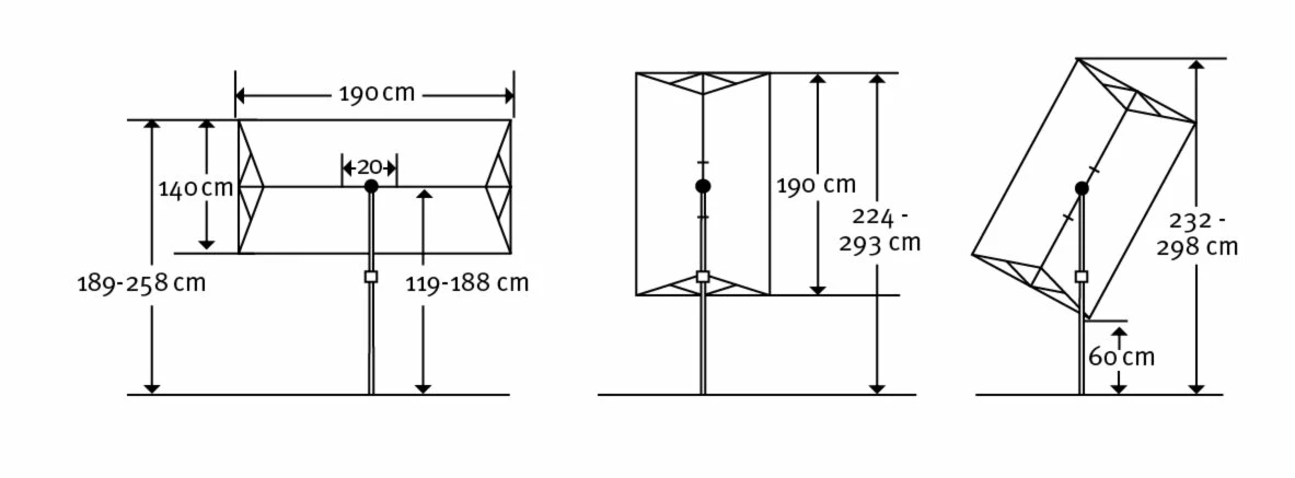Beste Bewertungen von 😀 Sonnenschirm NOVARA - silbergrau - 190x140 cm ✔️ 5 Beste Bewertungen von 😀 Sonnenschirm NOVARA - silbergrau - 190x140 cm ✔️ – Bild 3