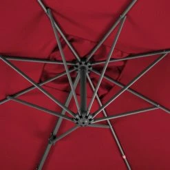 Top 10 😉 Sonnenschirm RHODOS JUNIOR - rot - 270x270 cm 😍 -Angebote Garten Store 9005220600 03 1600Wx1600H