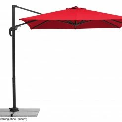 Rabatt ⭐ Sonnenschirm RHODOS JUNIOR - rot - 230x230 cm 🤩
