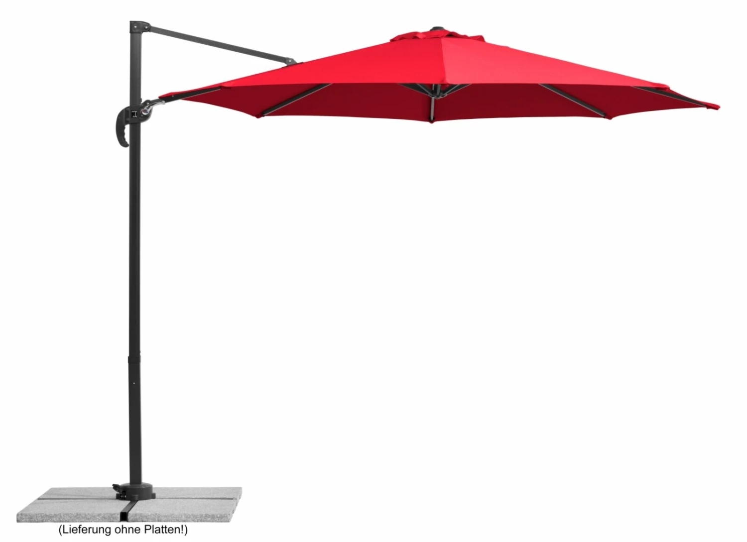 Coupon 🤩 Sonnenschirm RHODOS JUNIOR - rot - rund - Ø 300 cm ⭐ 3 Coupon 🤩 Sonnenschirm RHODOS JUNIOR - rot - rund - Ø 300 cm ⭐