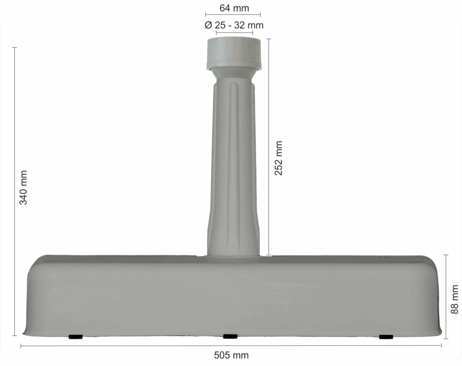 Bester Verkauf 🧨 Balkonständer - silbergrau - Kunststoff - 16 kg ⌛ 5 Bester Verkauf 🧨 Balkonständer - silbergrau - Kunststoff - 16 kg ⌛ – Bild 3