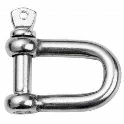 Neu ⭐ D-Schäkel - silbergrau - Sonnensegel 🎉