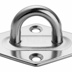 Neu 🎉 Halte-Öse - silbergrau - für Sonnensegel 🤩