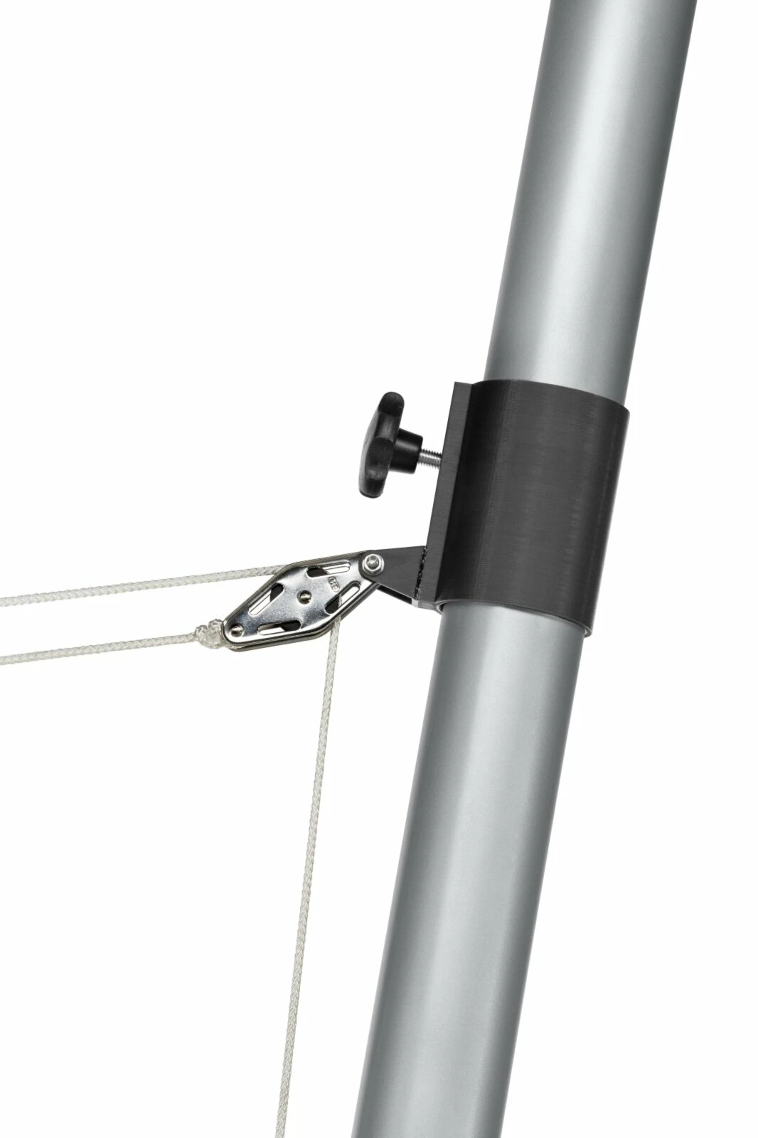 Budget 💯 Sonnensegelmast - silbergrau - Stahl - 240 cm 👍 5 Budget 💯 Sonnensegelmast - silbergrau - Stahl - 240 cm 👍 – Bild 3