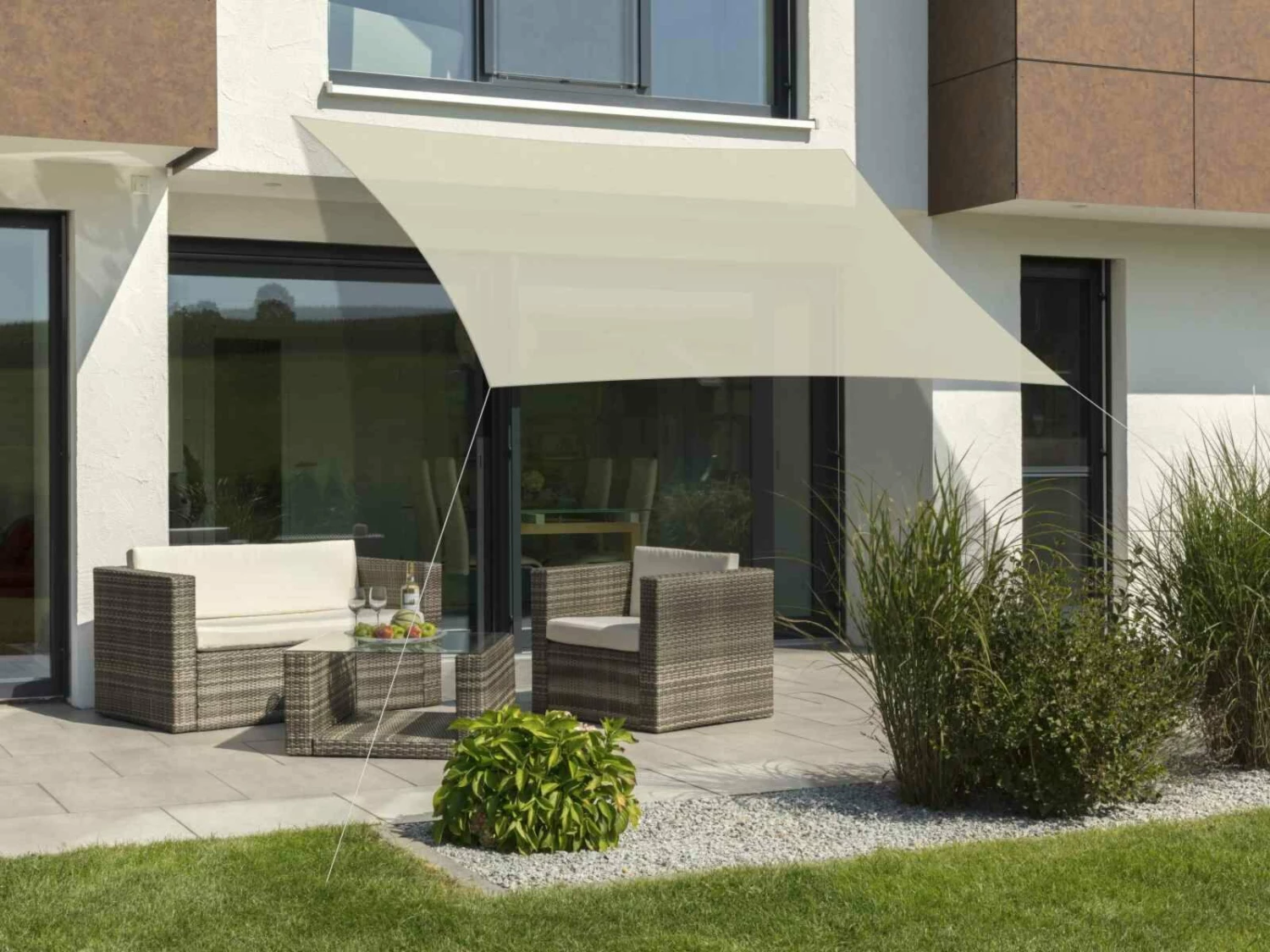 Top 10 ❤️ Sonnensegel TENERIFFA - natur - 360x250 cm ⌛ 4 Top 10 ❤️ Sonnensegel TENERIFFA - natur - 360x250 cm ⌛ – Bild 2