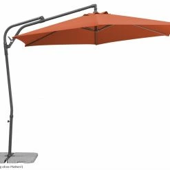 Blitzangebot 🛒 Ampelschirm GENUA - terracotta - Ø 300 cm 🎉